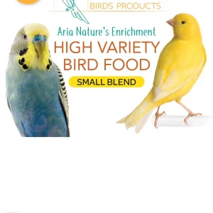 #1002 Aria Nature's Enrichment High-Variety Seed Blend for Small Parrots - 3lb