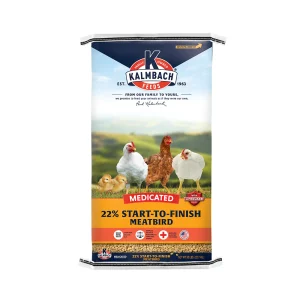 22% Start-To-Finish Medicated Meatbird Feed