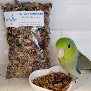 Aria Nature's Enrichment Bountiful Garden Premium Food Blend Small - 2.5oz
