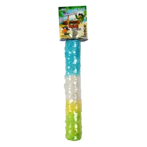 A&E Cage Company Captain Cuttlebone Peg Leg Large Calcium Perch - Mineral Supplement Bird Perch #AE9024
