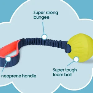 Coachi Tuggi Ball Dog Tug Toy