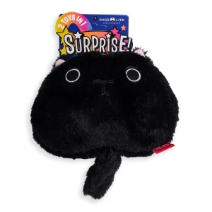 Dog's Life Black Cat 2 in 1 Surprise Dog Toy
