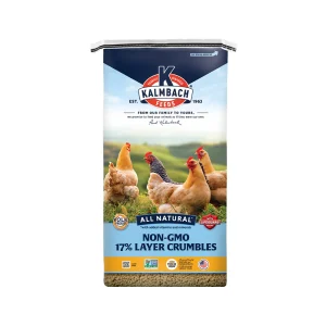 17% Layer Crumbles, Non GMO Chicken Feed