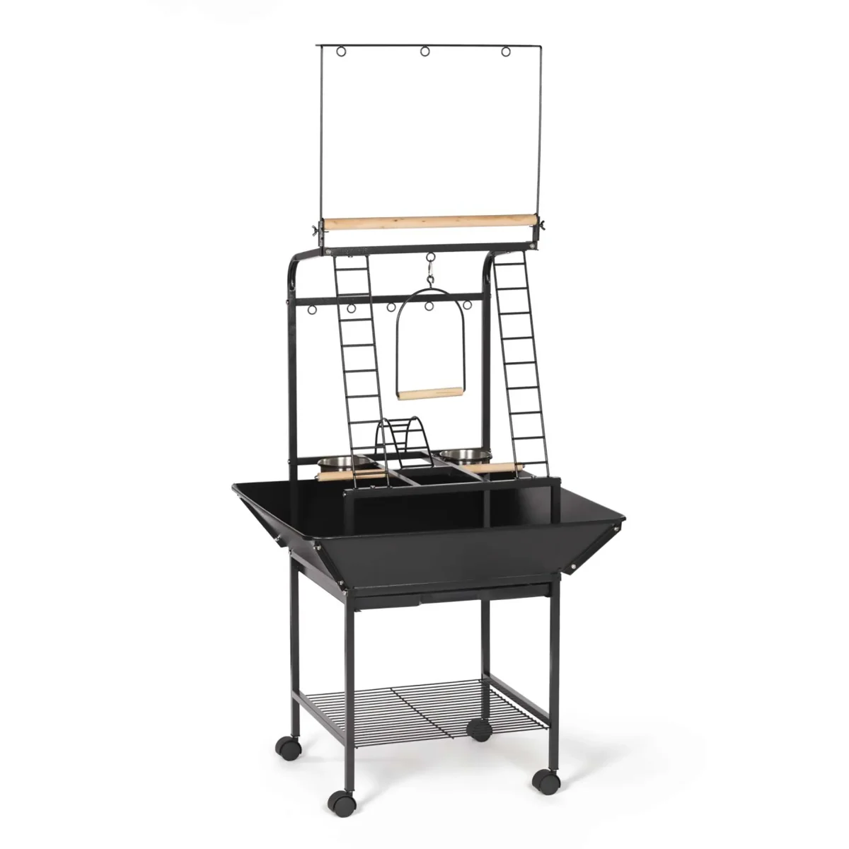 Prevue Pet Products Small Parrot Playstand - Gym Activity Center Bird Stand #3181